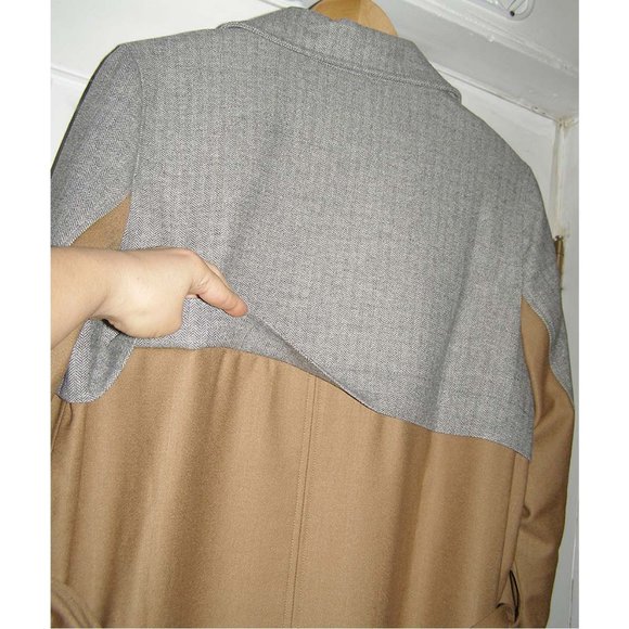 NEW Coat by Le Mont St Michel Trench style size 8 - Picture 10 of 12